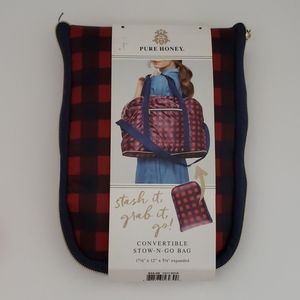 Pure Honey Convertible Stow N Go Bag